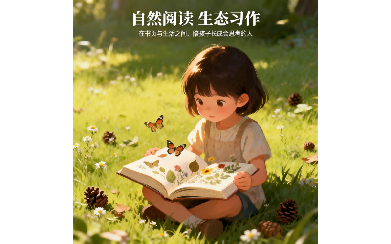 自然阅读 生态习作｜在书页与生活之间，陪孩子长成会思考的人